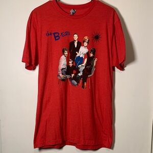 The B-52s Red Concert Tee Size Large